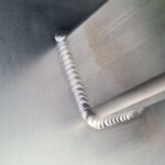 Tig las binnenhoek RVS