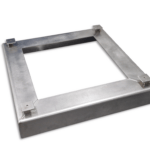 Gelast frame van RVS hoeken