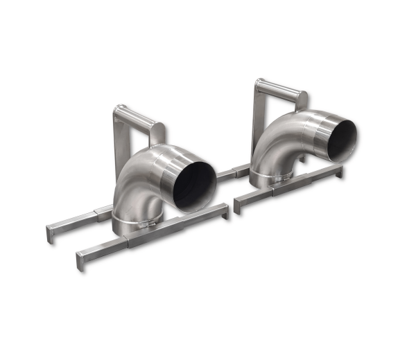 RVS bronkop verzonken